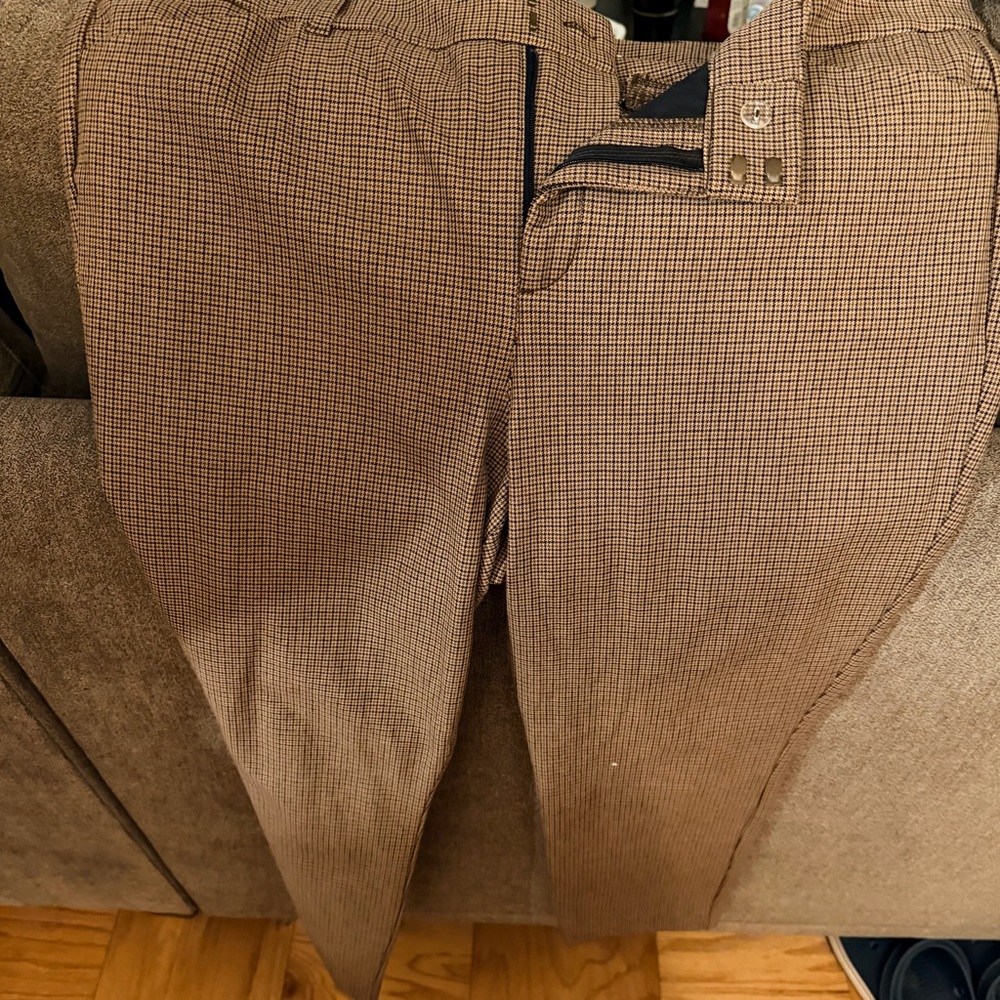 Old Navy Micro-Check Chinos